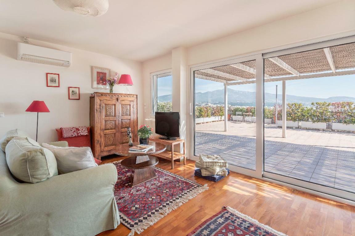 Quiet Loft With Panoramic View On Athens Διαμέρισμα Εξωτερικό φωτογραφία